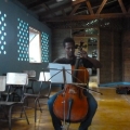 Luis am Cello