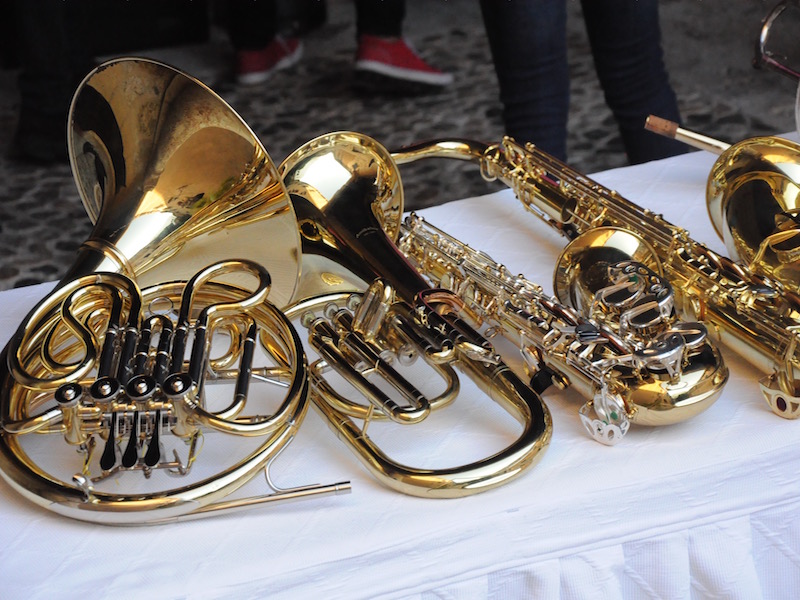 Instrumentenübergabe 2015 in Santo Domingo