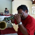 Tatú mit Saxofon