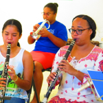 Klarinettistinnen und Cornettistin