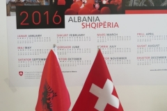 Instrumentenübergabe in Albanien 2016