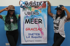 Instrumentenübergabe in Kolumbien 2016