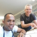 Jeasson Mejía und Fredi Hobi